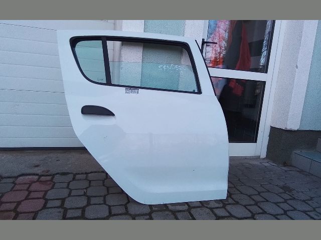 bontott DACIA SANDERO Jobb hátsó Fixüveg (Ajtóban)