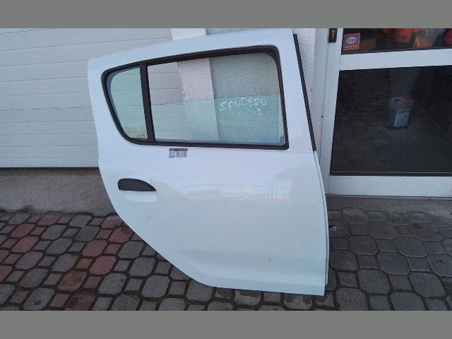 bontott DACIA SANDERO Jobb hátsó Fixüveg (Ajtóban)