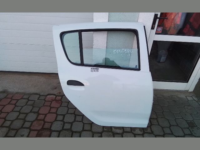 bontott DACIA SANDERO Jobb hátsó Fixüveg (Ajtóban)