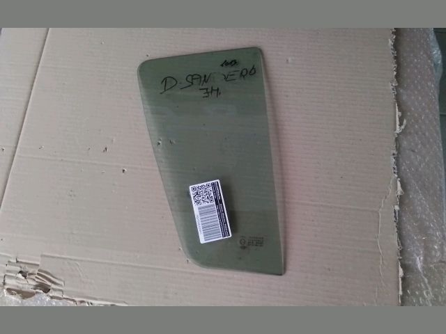 bontott DACIA SANDERO Jobb hátsó Fixüveg (Ajtóban)