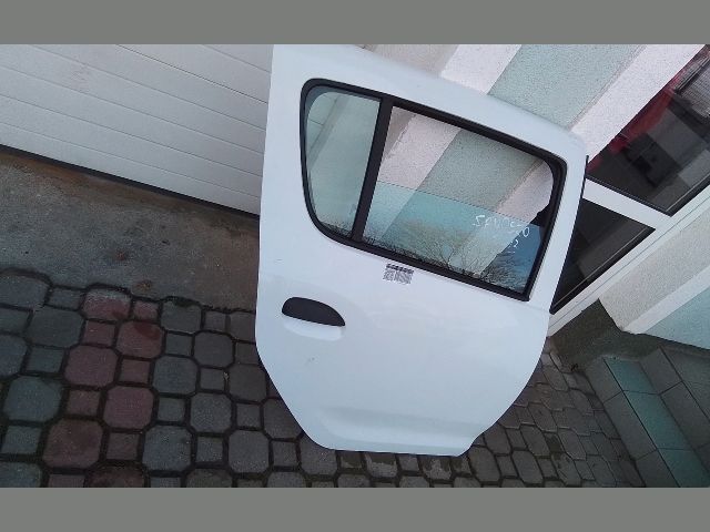 bontott DACIA SANDERO Jobb hátsó Fixüveg (Ajtóban)