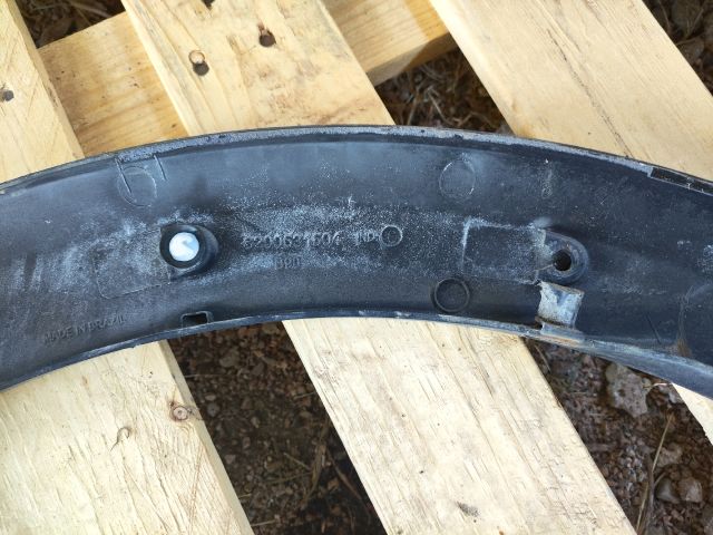 bontott DACIA SANDERO Jobb hátsó Sárvédő Szélesítő