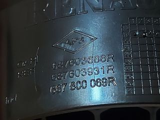 bontott DACIA SANDERO Jobb Szellőző