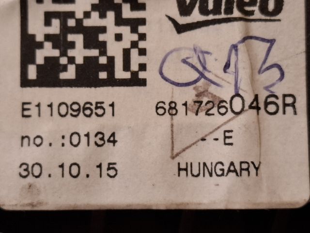 bontott DACIA SANDERO Légzsák Átvezető Szalagkábel