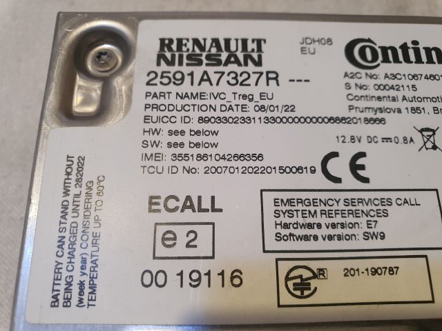 bontott DACIA SANDERO Navigáció Elektronika