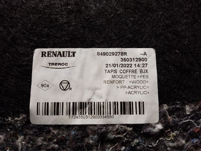 bontott DACIA SANDERO Pótkerék Takaró