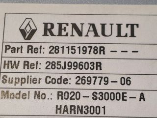 bontott DACIA SANDERO Rádió / CD