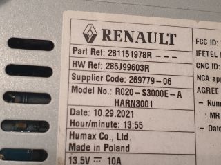 bontott DACIA SANDERO Rádió / CD