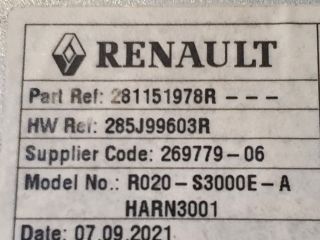 bontott DACIA SANDERO Rádió / CD