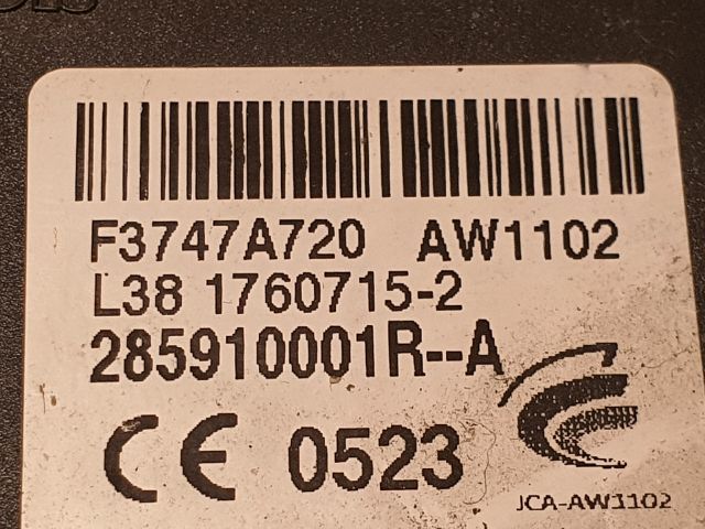 bontott DACIA SANDERO Gyújtáskapcsoló Házzal