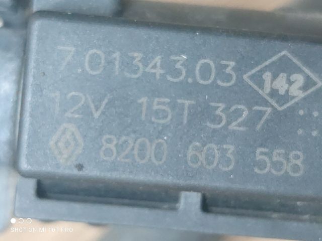 bontott DACIA SANDERO Turbó Vákum Szelep