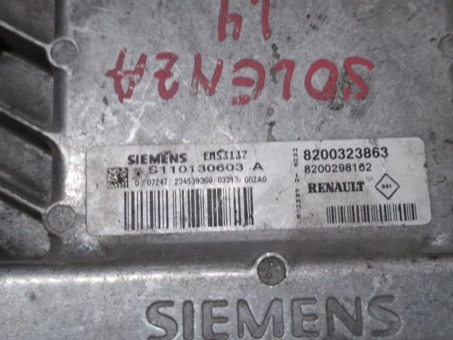 bontott DACIA SOLENZA Motorvezérlő