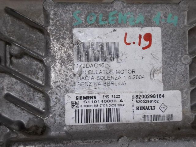 bontott DACIA SOLENZA Motorvezérlő