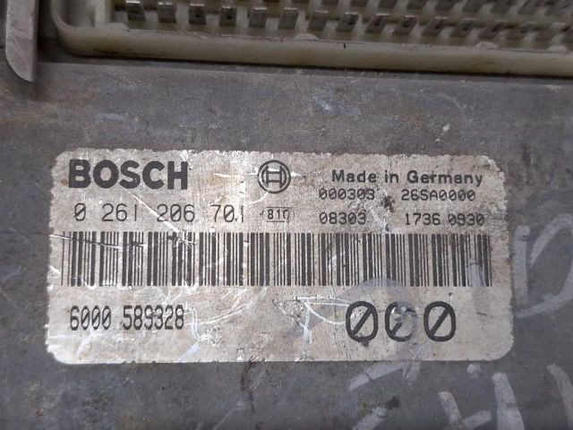 bontott DACIA SOLENZA Motorvezérlő