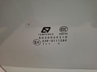 bontott DACIA SPRING Jobb első Ablak