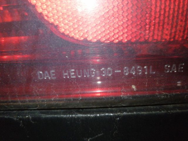 bontott DAEWOO EVANDA Bal Hátsó Lámpa