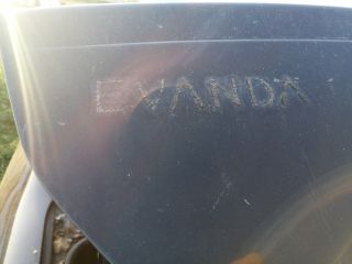 bontott DAEWOO EVANDA Csomagtérajtó (Részeivel)