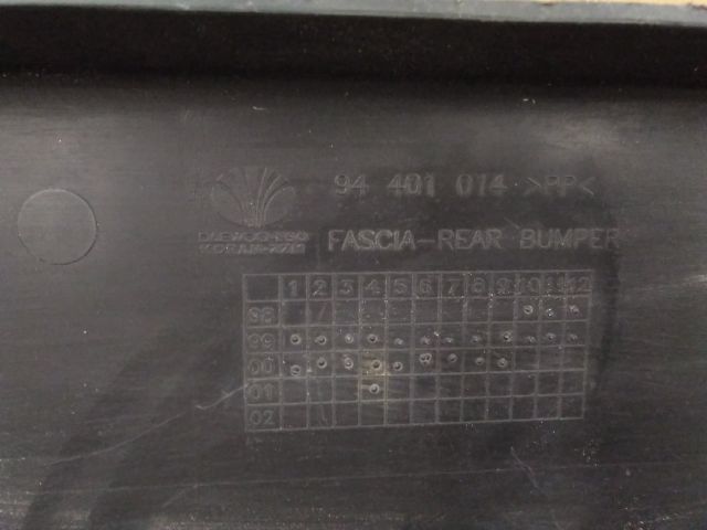 bontott DAEWOO FSO Hátsó Lökhárító (Üresen)