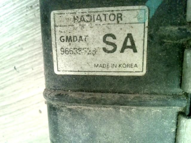 bontott DAEWOO KALOS Vízhűtő Radiátor (Nem klímás)