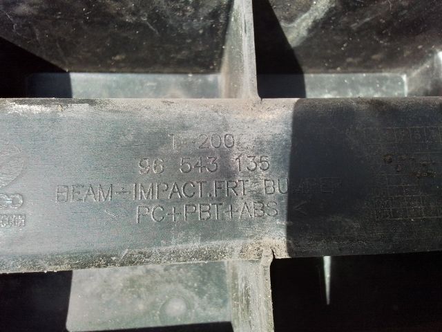 bontott DAEWOO KALOS Első Lökhárító Merevítő (Fém)