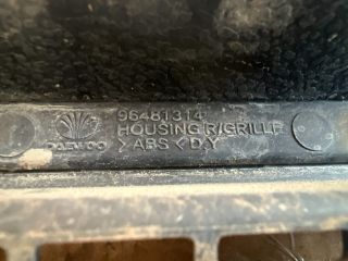 bontott DAEWOO KALOS Hűtőrács