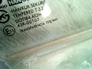 bontott DAEWOO KALOS Jobb első Ablak