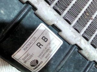 bontott DAEWOO LANOS Vízhűtő Radiátor (Nem klímás)