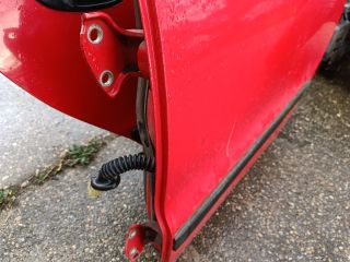 bontott DAEWOO LANOS Bal hátsó Ajtó (Részeivel)