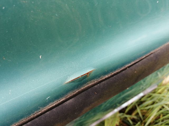 bontott DAEWOO LANOS Bal hátsó Ajtó (Részeivel)