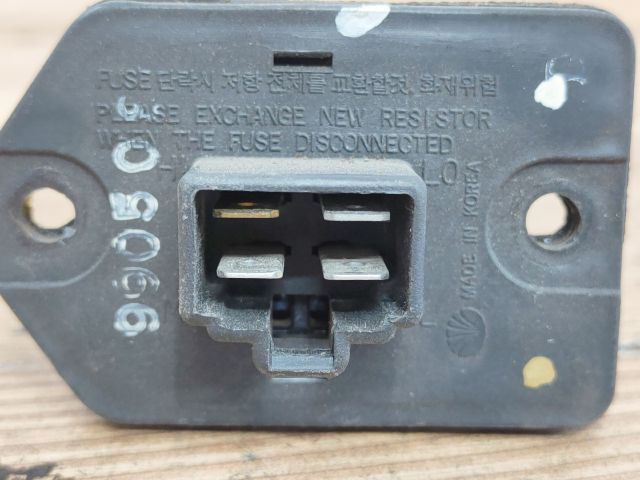 bontott DAEWOO LANOS Előtét Ellenállás Fűtőmotor