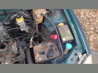 bontott DAEWOO LANOS Hátsó Lökhárító Merevítő (Fém)