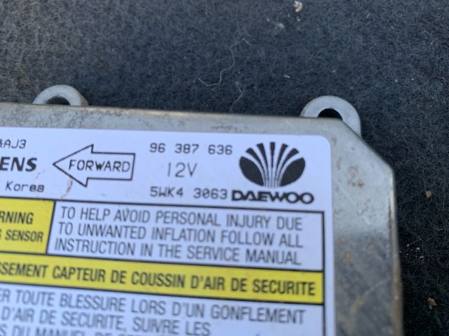 bontott DAEWOO LANOS Légzsák Elektronika