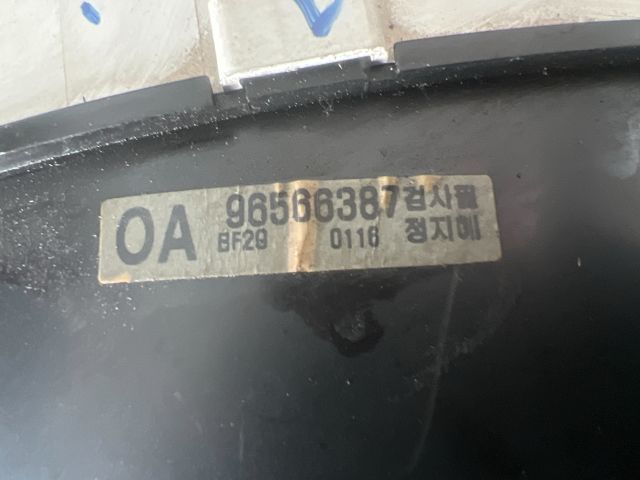 bontott DAEWOO MATIZ Kilométeróra