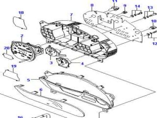 bontott DAEWOO MATIZ Kilométeróra