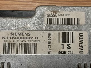 bontott DAEWOO MATIZ Motorvezérlő