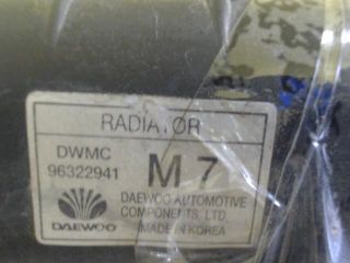 bontott DAEWOO MATIZ Vízhűtő Radiátor (Nem klímás)