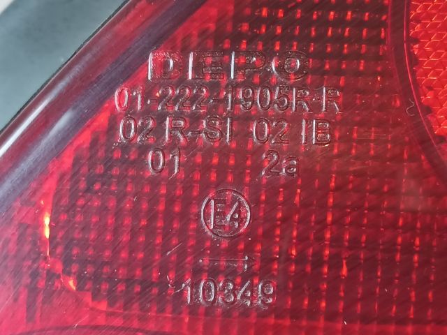 bontott DAEWOO MATIZ Jobb Hátsó Lámpa