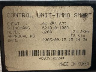 bontott DAEWOO NUBIRA Immobilizer Elektronika