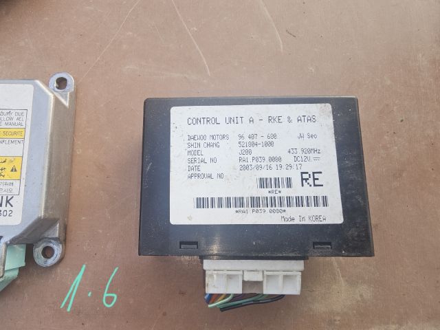 bontott DAEWOO NUBIRA Komfort Elektronika