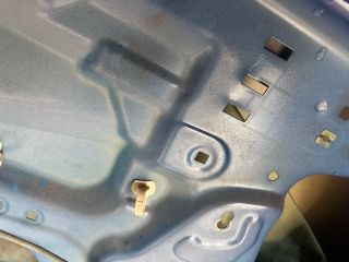 bontott DAEWOO NUBIRA Bal első Ajtó (Üres lemez)