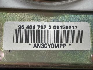 bontott DAEWOO NUBIRA Kormánylégzsák