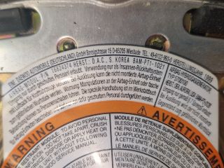 bontott DAEWOO NUBIRA Kormánylégzsák