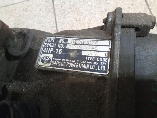 bontott DAEWOO TACUMA Automata Váltó