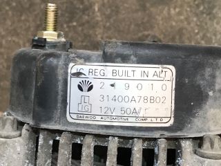 bontott DAEWOO TICO Generátor