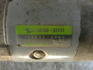 bontott DAIHATSU APPLAUSE Önindító