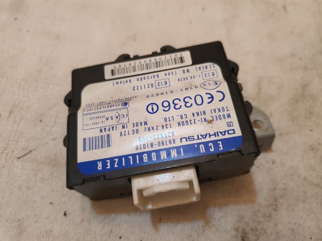 bontott DAIHATSU SIRION Immobilizer Elektronika