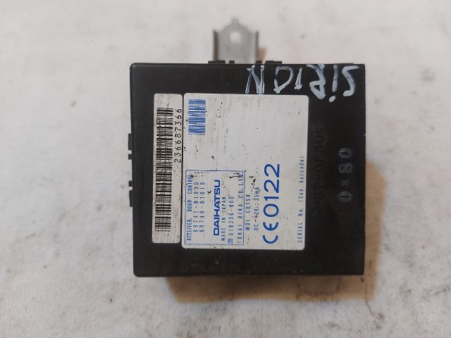 bontott DAIHATSU SIRION Központizár Elektronika