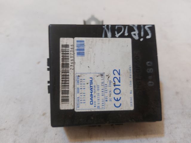 bontott DAIHATSU SIRION Központizár Elektronika