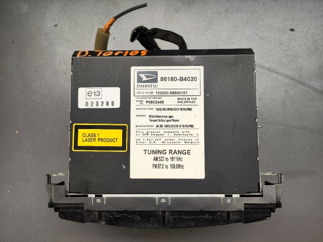 bontott DAIHATSU TERIOS Rádió / CD