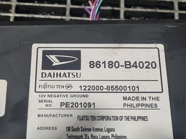 bontott DAIHATSU TERIOS Rádió / CD